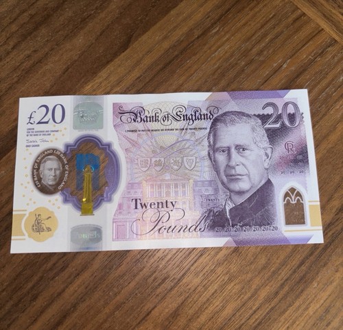King charles pound note - charles, £20