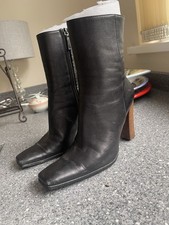 Vintage Gucci calf skin boots Very  Retro Very Good Condition