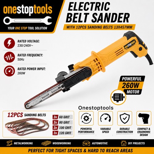 Belt sander finger file - finger,