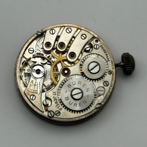 Buren watch movement - watch, running
