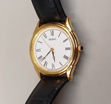 Seiko Gents Dress Quartz Watch V 701- 1920, 34 mm, Tested and Working