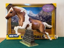 Breyer Traditional Palomino Pinto Stallion #1374 Fun Foals (Retired) with Box