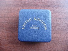 United Kingdon 2000 Gold Half Sovereign Empty Case  Photo's Inside
