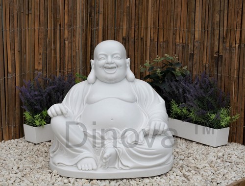 Dinova joyful buddha white - dinova,