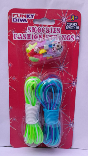 Scoubidou pack fashion - 20-pack,