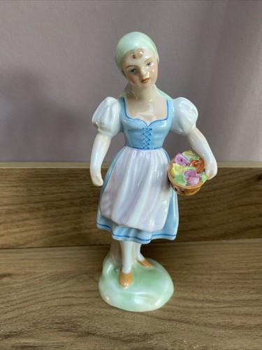 Herend porcelain figurine - herend,
