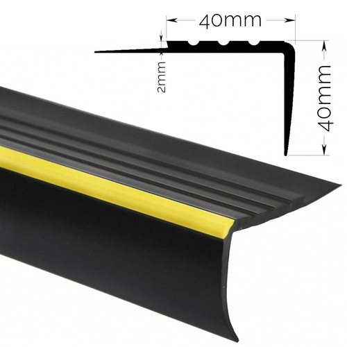 Rubber stair nosing edge - rubber,