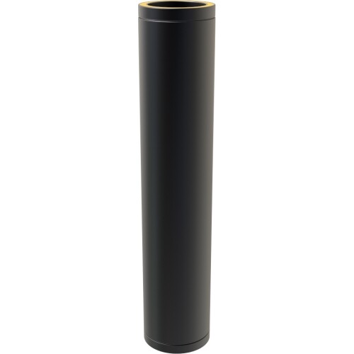 Twin wall matt black - twin,