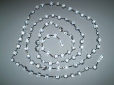 Old crystal garlands for