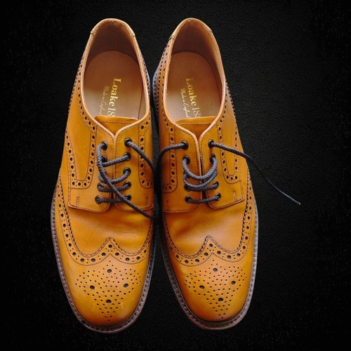 Loake 1880 chester tan leather - loake,