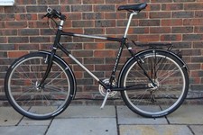 Rayleigh Dynatech Titanium / cromo  mountain / hybrid  bike 26" wheels  - large