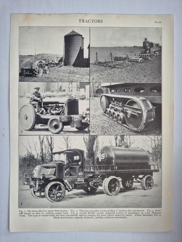 Antique print britannica - print, 1926