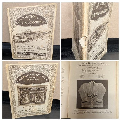 Vintage handbook knitting - "handbook,