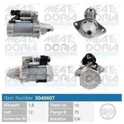 Starter motor for honda accord - starter,