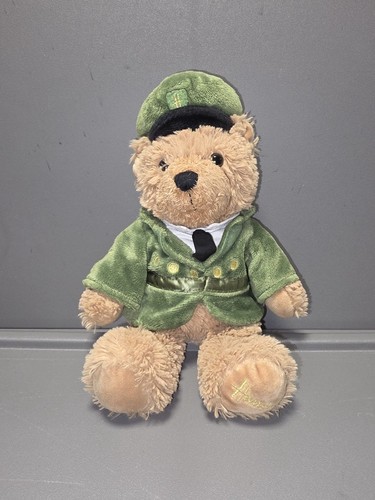 Harrods teddy bear plush green - harrods,