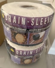 Land Drain Sleeve Filter Sock 80mm x 30m (Pack of 2)