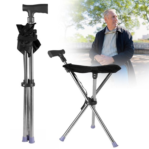 Walking stick with seat - stick, height