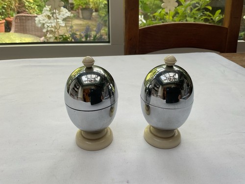 Pair vintage chrome - pair, of