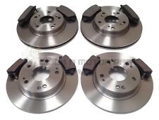 for HONDA CIVIC MK7 1.8 i VTEC 2.2 CTDi TYPE S GT FRONT & REAR BRAKE DISCS PADS
