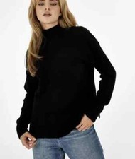 JACK WILLS Womens Black Mock