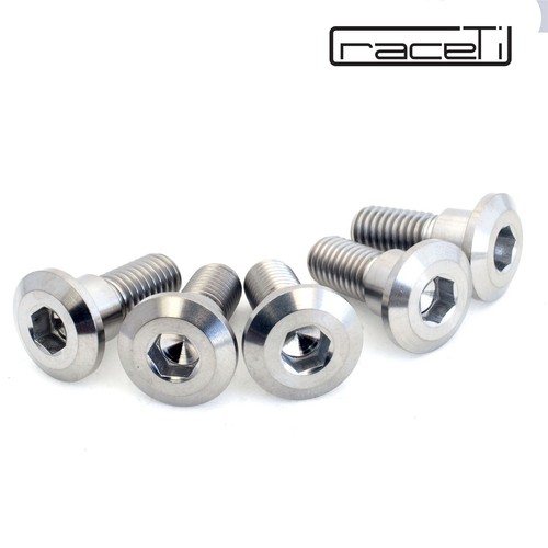 Titanium rear disc rotor mount - disc,