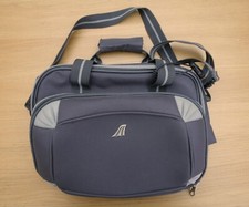 Metropolis Hand Luggage Travel Flight Bag - Grey Shoulder Case - Landor & Hawa