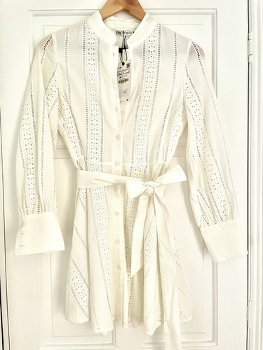Bnwt zara broderie dress - broderie,