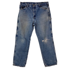 Dickies Blue Straight Leg Zip