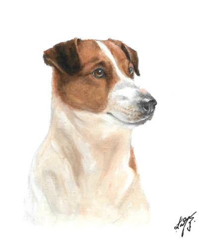 Original oil portrait - original,