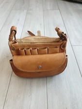 VINTAGE LEATHER BUS CONDUCTORS CASH BAG  Satchel Made In India