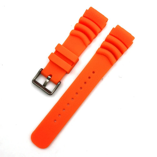 Watch strap silicone 22 - silicone, 18