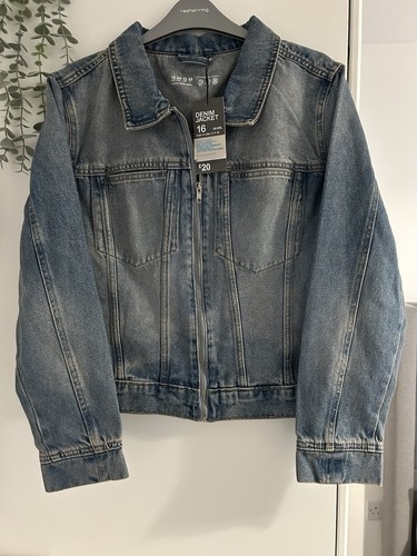 Ladies primark zip denim - ladies,