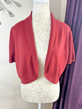 Vintage BHS Rust Red Bolero