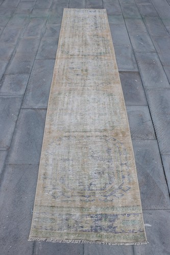 Floral runner rug 4x11 4 - rug, 2.4x11.4