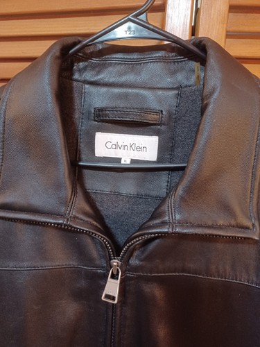 Calvin klein black - black, leather