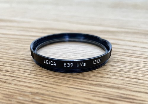 Leica e39 uva 39mm filter - leica,