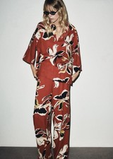 Zara Linen Shirt Top with