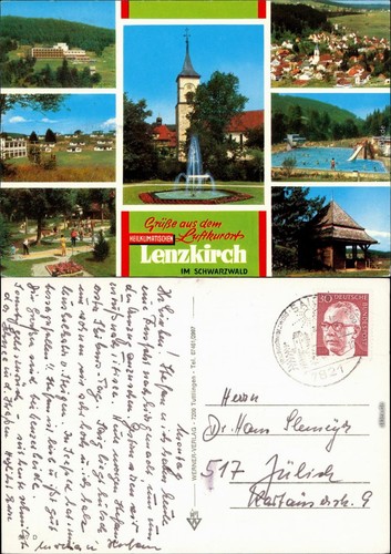 Lenzkirch fountain aerial - lenzkirch,