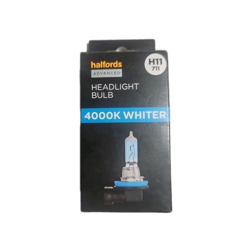 Halfords headlight bulb 4000k - headlight,