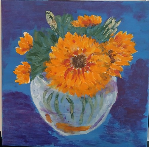 Sunflowers vase - vase,
