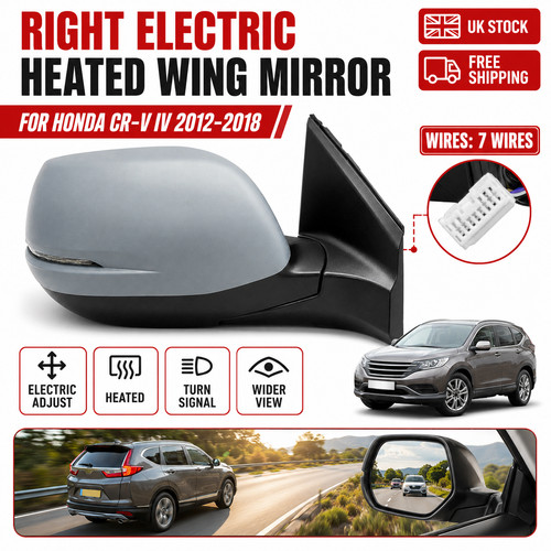 1pcs electric wing mirror - electric,