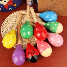 Baby Children Wooden Maraca