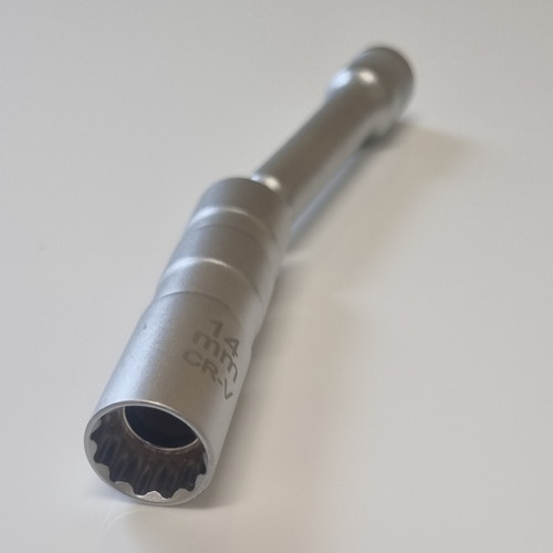 Extended spark plug socket for - spark,