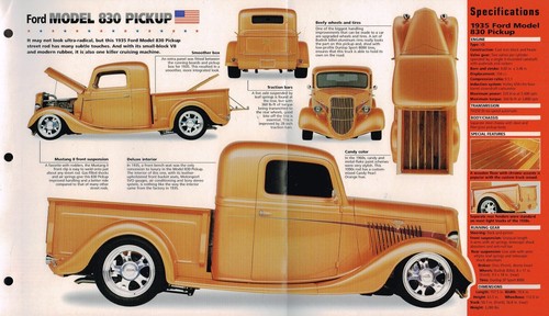 1935 ford model - 830, pickup