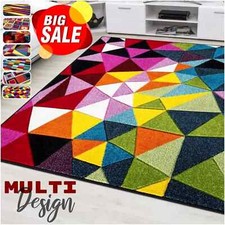 Rugs Living Room Bedroom Multi