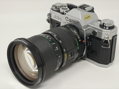 Canon with 105 f - , ae-1