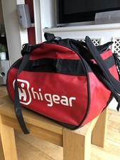 Hi gear Tarpaulin Duffle 65L Tough Durable Heavy Duty Holdall Bag Red