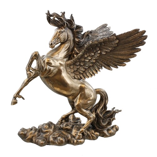 Inch rearing pegasus statue - rearing,