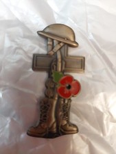 British Soldier Poppy Cross