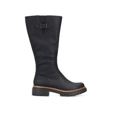 Rieker 72694-00 | Black | Ladies Knee High Boots
